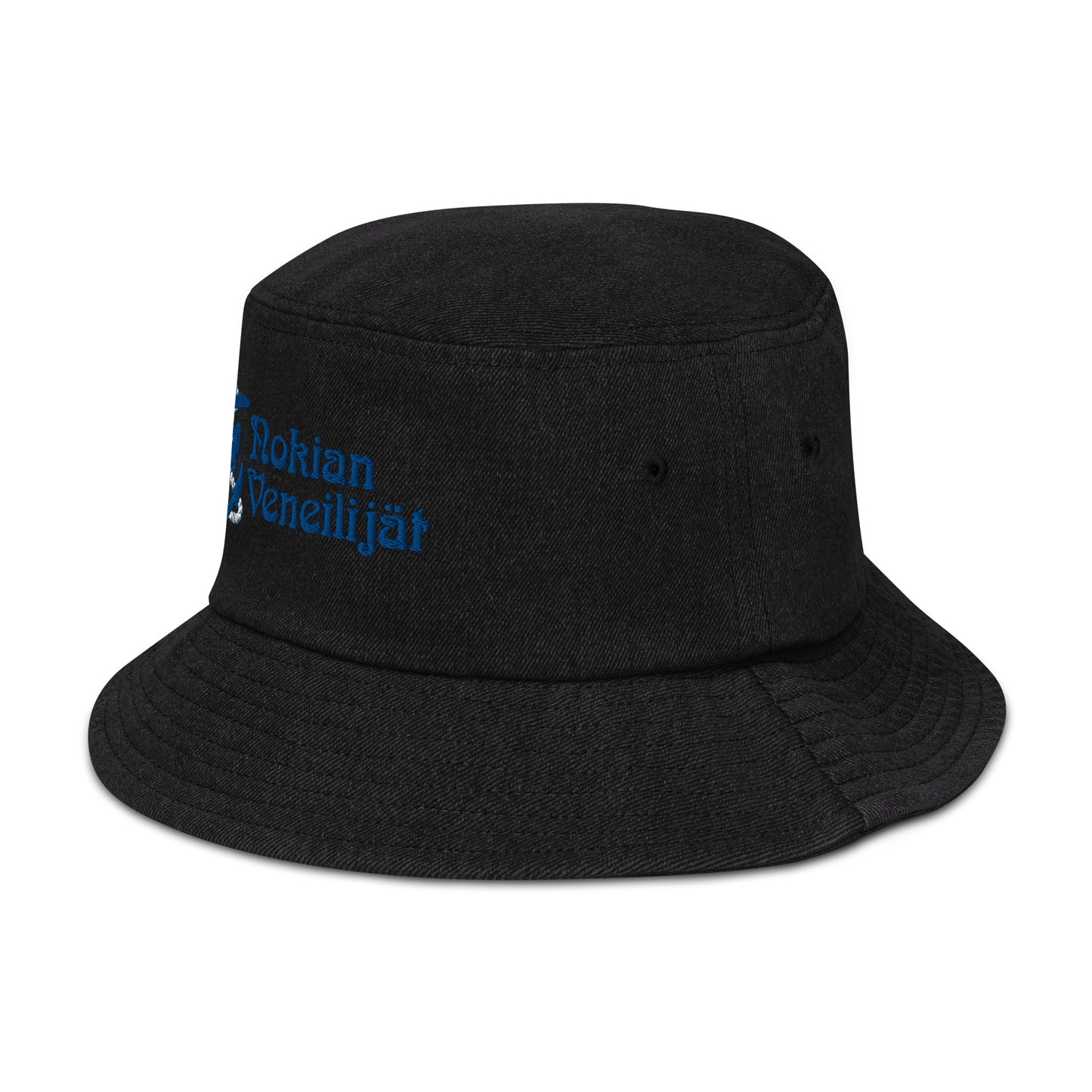 Farkkulierihattu Nokian Veneilijät logolla