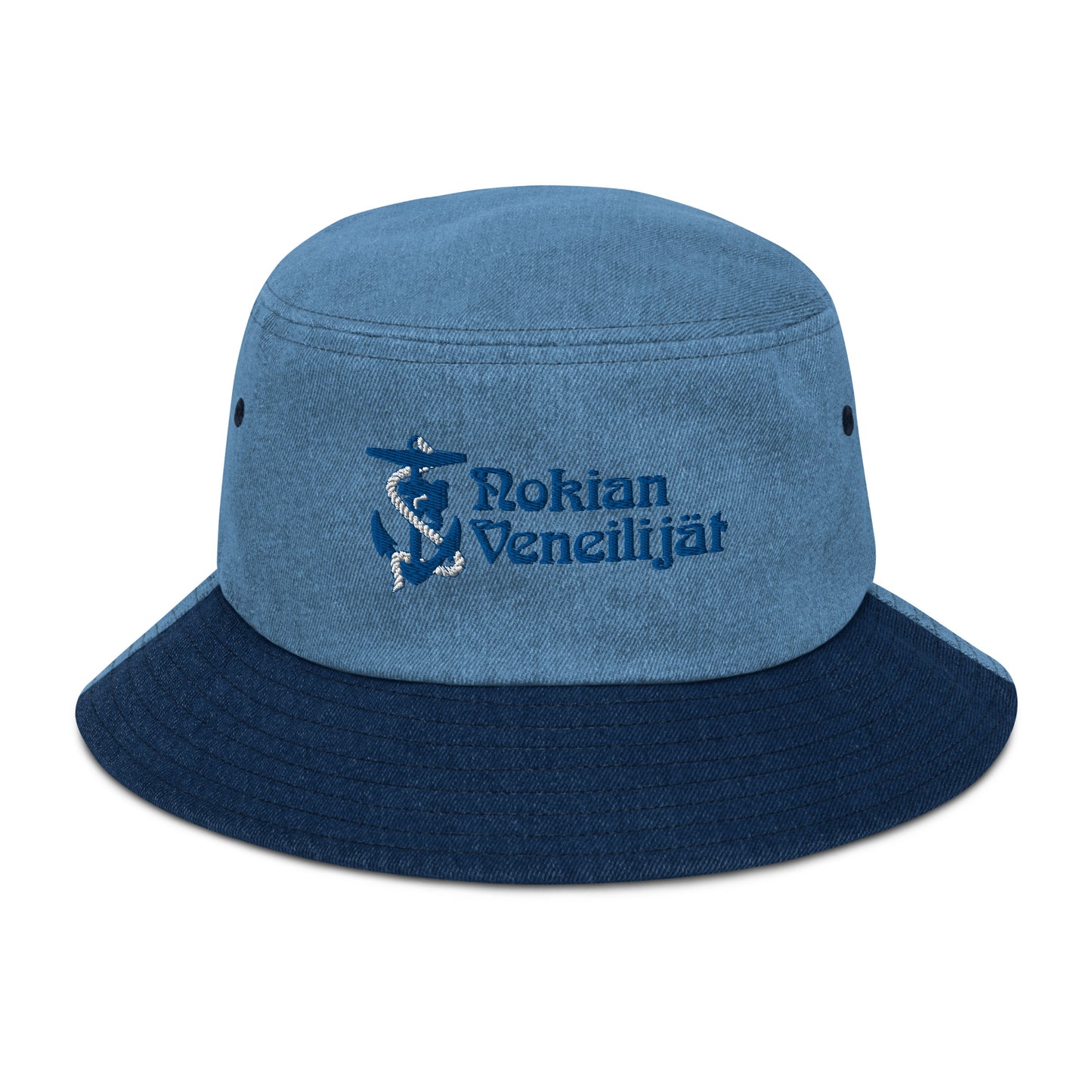 Farkkulierihattu Nokian Veneilijät logolla