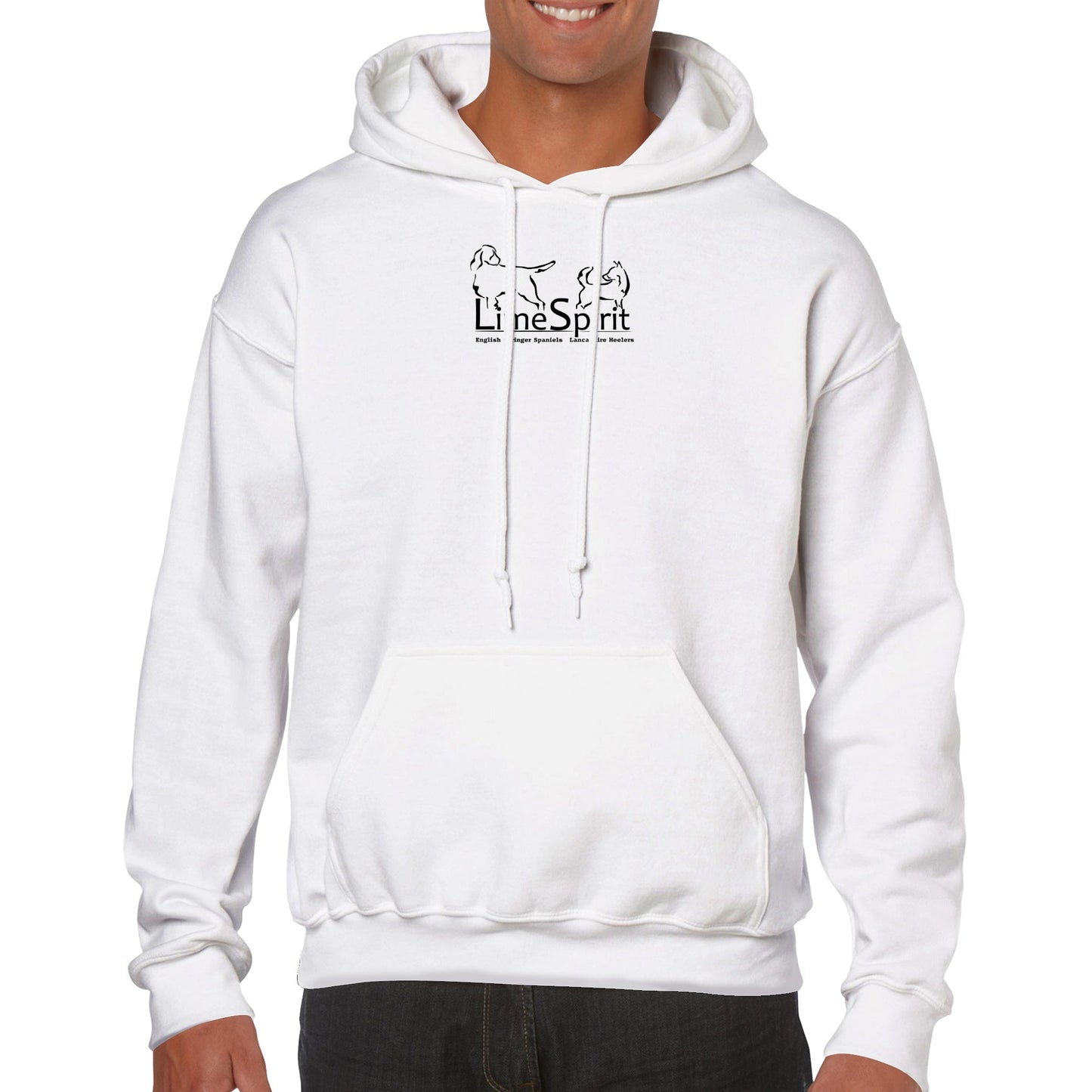 Limespirit unisex huppari kaksipuoleisella painatuksella