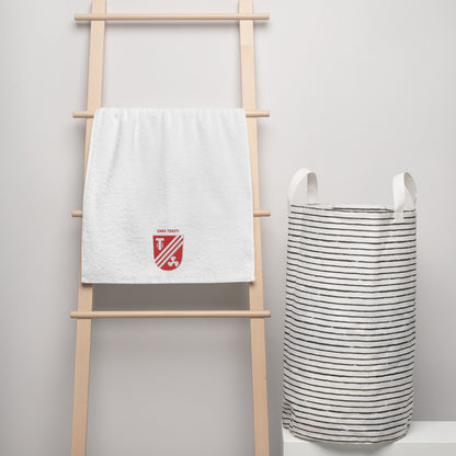 Turkkilainen puuvillapyyhe Toijalan Moottorivenekerhon Logolla