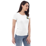 SF-Caravan T-paita omalla tekstillä luomu puuvillaa, naisten malli