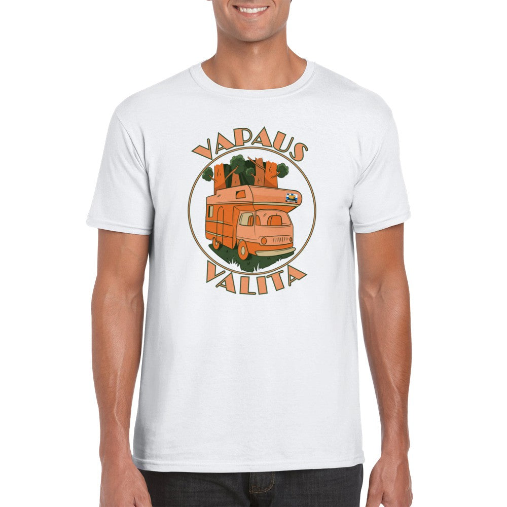 "Vapaus Valita" SF-Caravan unisex puskaparkki t-paita