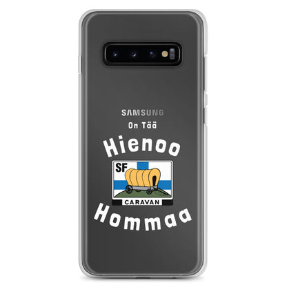 Samsung Suojakuori SF-Caravan "On tää hienoo hommaa" -logolla