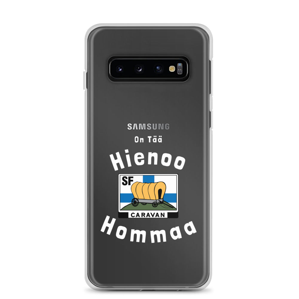 Samsung Suojakuori SF-Caravan "On tää hienoo hommaa" -logolla