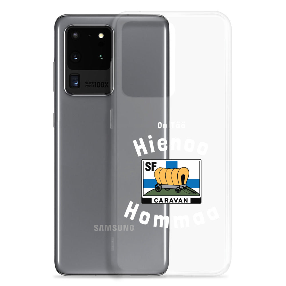 Samsung Suojakuori SF-Caravan "On tää hienoo hommaa" -logolla