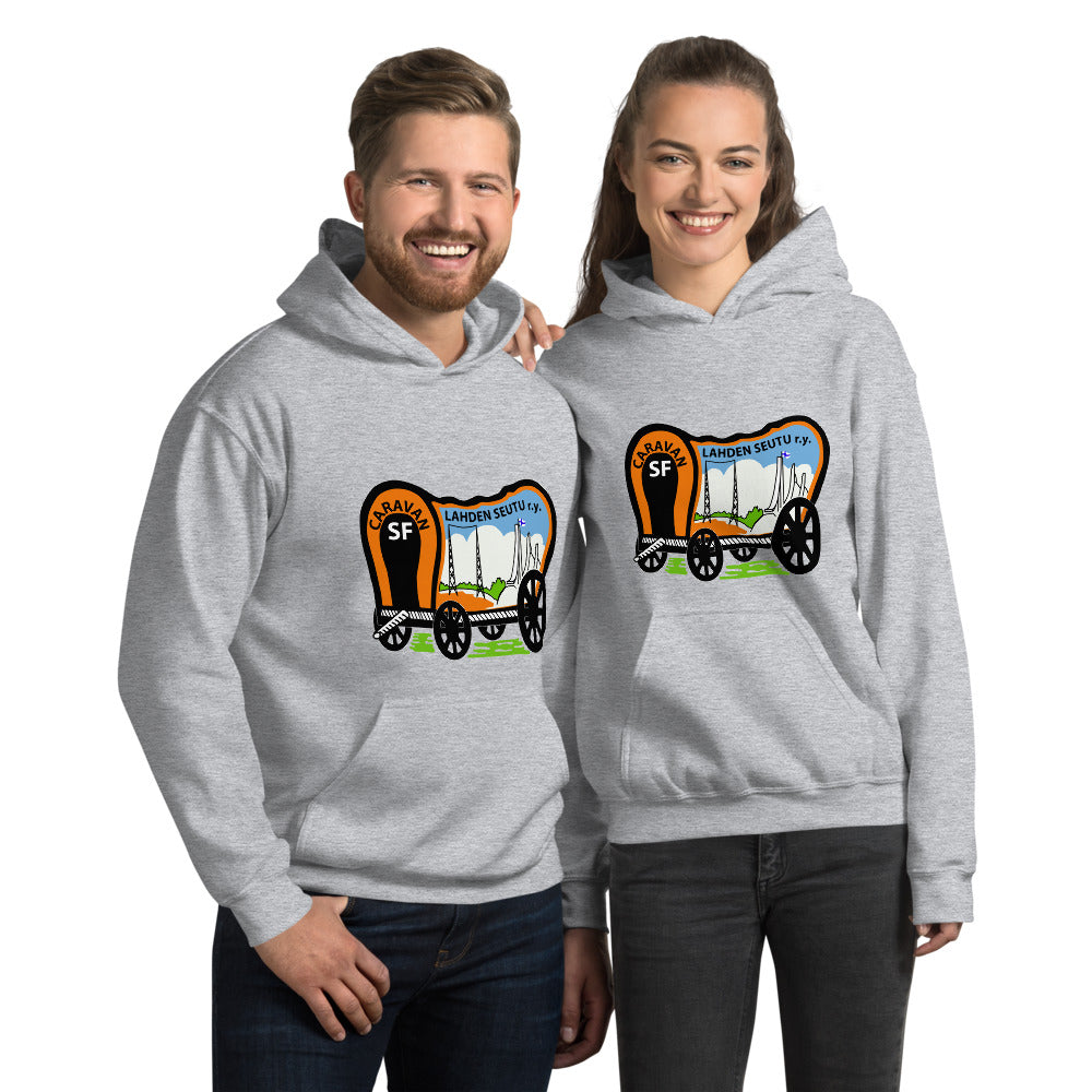 Unisex Huppari SF-Caravan Lahden Seutu logolla