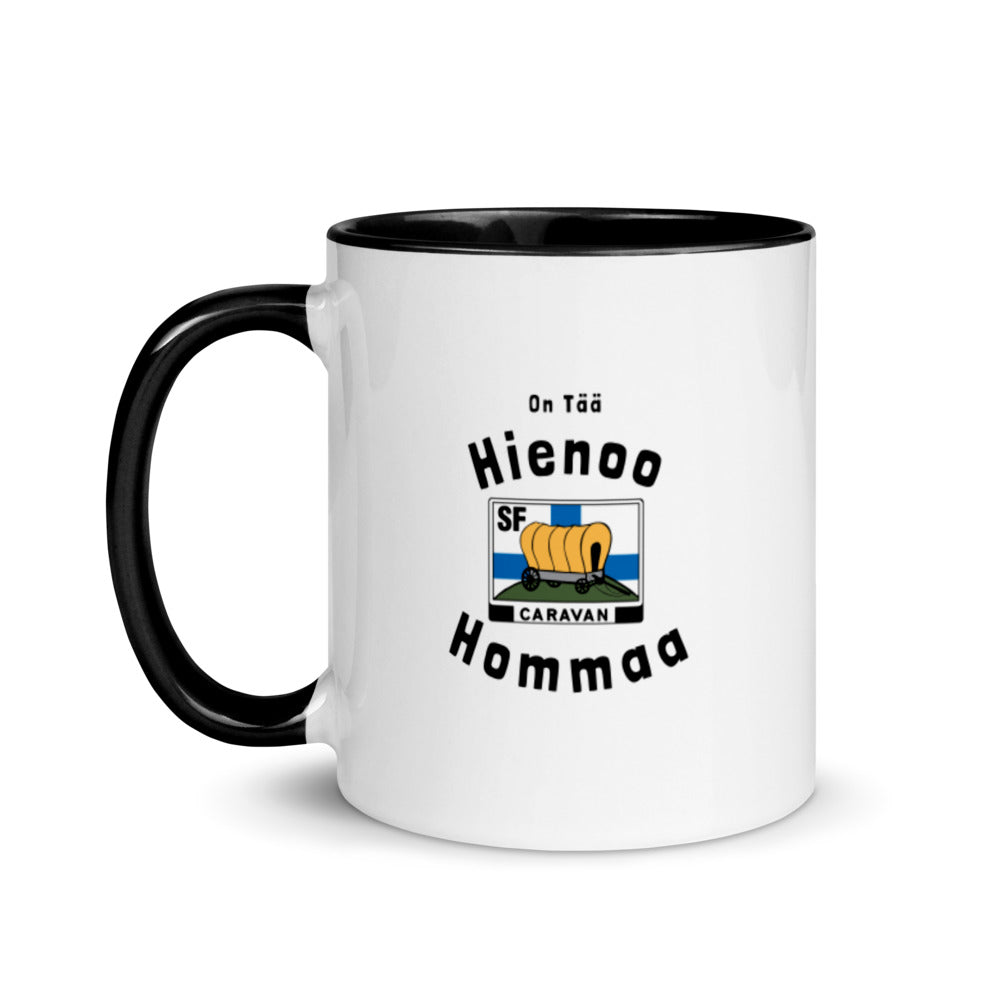Muki SF-Caravan ja Nurmijärven omalla logolla